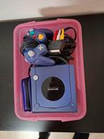 Nintendo Game Cube paars, 13 spellen, 2 consoles, Spelcomputers en Games, Spelcomputers | Nintendo GameCube, Met 2 controllers