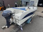 Topcraft 435 Millennium met Yamaha 8pk - Netjes Onderhouden, Watersport en Boten, Ophalen, Gebruikt, Minder dan 10 pk, Tot 6 meter
