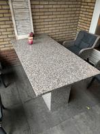 Granieten Tafel - Stijlvol en Duurzaam, Huis en Inrichting, Tafels | Eettafels, Ophalen, Overige materialen, Gebruikt, 50 tot 100 cm