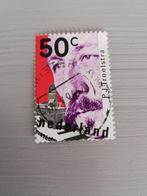 Postzegel Nederland Politici 50 ct gestempeld NVPH nr 1192, Postzegels en Munten, Postzegels | Nederland, Na 1940, Ophalen of Verzenden
