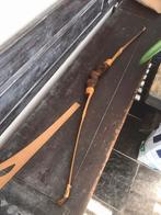 Indianen boog pijl en boog mooi handwerk, Ophalen of Verzenden