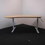 Benjo - Slinger zit-zit druppel bureau - 180x90/110 cm, Ophalen of Verzenden, In hoogte verstelbaar, Nieuw, Bureau