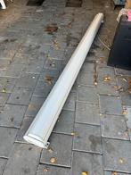 Elektrisch zonnescherm 340cm groen wit, Tuin en Terras, Zonneschermen, Ophalen, Gebruikt, Elektrisch, 150 tot 300 cm