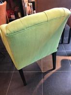 4x STOFFEN ARMSTOEL appelgroen – STOEL ZETEL – Flamant, Huis en Inrichting, Stoelen, Ophalen, Overige kleuren, Wilms, Zo goed als nieuw