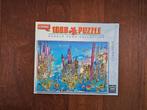 King Comic puzzel Crazy World (1000 stukjes), Hobby en Vrije tijd, Denksport en Puzzels, Ophalen of Verzenden, 500 t/m 1500 stukjes