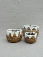 Te koop: Leuke set seagrass mandjes, Ophalen of Verzenden, Nieuw
