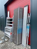 Euroscaffold rolsteiger te koop 10.2 m wh, Ophalen, Zo goed als nieuw, Rolsteiger of Kamersteiger, 5 meter of hoger