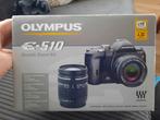 Olympus E-510 Double Zoom Kit, Audio, Tv en Foto, Fotocamera's Digitaal, Gebruikt, Spiegelreflex, Ophalen of Verzenden, Olympus