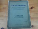Aan 't harmonium - h.p. Steenhuis, Gebruikt, Ophalen of Verzenden, Artiest of Componist, Piano