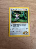 Lt. Surge’s Rattata 85/132 Gym Challenge, Ophalen of Verzenden, Gebruikt