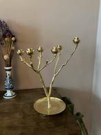 KANDELAAR POLSPOTTEN TWIGGY GOLD SMALL, Huis en Inrichting, Overige kleuren, 25 tot 50 cm, Ophalen of Verzenden, Zo goed als nieuw
