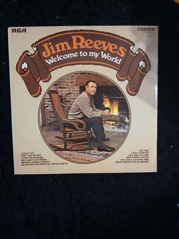 Jim Reeves - Welcome to my World LP, Cd's en Dvd's, Vinyl | Pop, Gebruikt, 12 inch, Ophalen of Verzenden