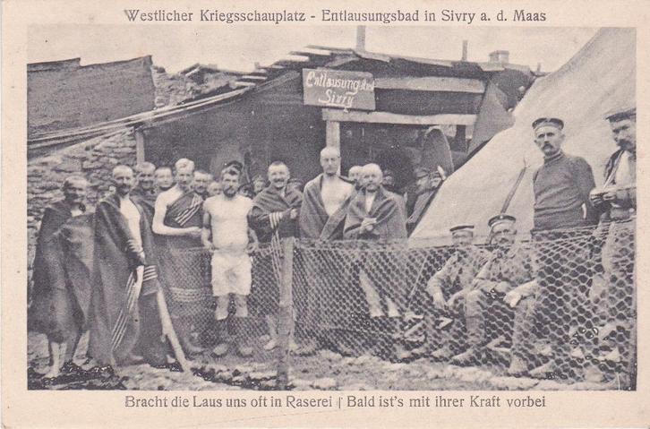 SIVRY a.d. MAAS KRIEGSSCHAUPLATZ, Verzamelen, Ansichtkaarten | Nederland, Limburg, Voor 1920, Verzenden