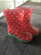 Leuke regenlaarsjes met stippen - Maat 21, Ophalen, Zo goed als nieuw, Jongen of Meisje, Laarzen