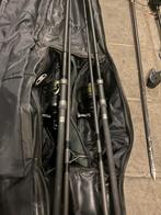 Complete karperset te koop wegens gezondheidsredenen, Ophalen, Zo goed als nieuw, Complete set