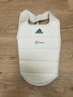 Adidas Borstbeschermer Karate, Sport en Fitness, Vechtsporten en Zelfverdediging, Vechtsportbescherming, Zo goed als nieuw, Karate