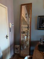 Antieke spiegel 243x50 cm facet geslepen, Antiek en Kunst, Antiek | Spiegels, Ophalen, Rechthoekig, 50 tot 100 cm, 200 cm of meer