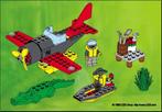 Lego 2769 swamp, plane, dock, boato, Ophalen of Verzenden, Gebruikt, Complete set, Lego