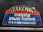 sticker XXL tabak JAKOBS TRUCKSTAR POWER FESTIVAL zandvoort*, Verzamelen, Ophalen, Zo goed als nieuw, Bedrijf of Vereniging