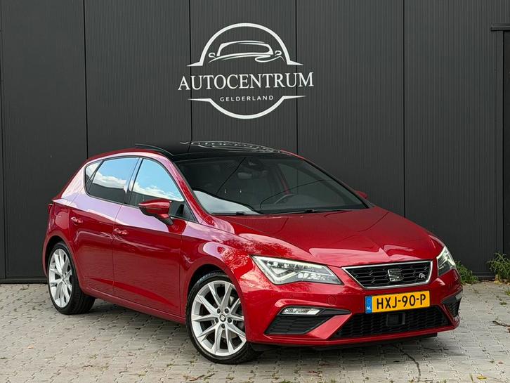 Seat Leon ST 1.4 TSI 150pk 2017 Rood, Auto's, Seat, Bedrijf, Benzine, Stationwagon, Automaat, Geïmporteerd, Rood, Voorwielaandrijving