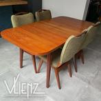Midcentury, vintage eettafel, tafel met stoelen, Ophalen, Gebruikt, -, -