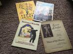 4 oude muziekbladen, Antiek en Kunst, Ophalen of Verzenden