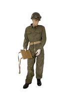 Britse ww2 denim tank suit, Ophalen of Verzenden, Landmacht, Engeland, Kleding of Schoenen