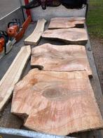 Boomstam Planken voor tafeltje en hapjesplank, Doe-het-zelf en Verbouw, Hout en Planken, Ophalen, Minder dan 25 mm, Zo goed als nieuw