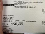 1 Hardcopy staanplaats AC/DC Gelsenkirchen 17 mei, Tickets en Kaartjes, Rock of Poprock, Mei, Eén persoon