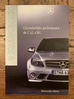 Product info brochure Mercedes-Benz C 63 AMG W204 S204 2007, Boeken, Nieuw, Mercedes-Benz, Mercedes, Ophalen of Verzenden