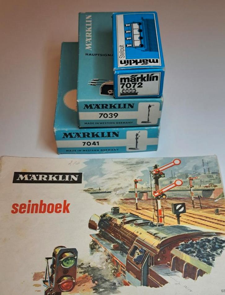 Marklin seinen set compleet, Hobby en Vrije tijd, Modeltreinen | H0, Zo goed als nieuw, Wisselstroom, Märklin, Ophalen of Verzenden