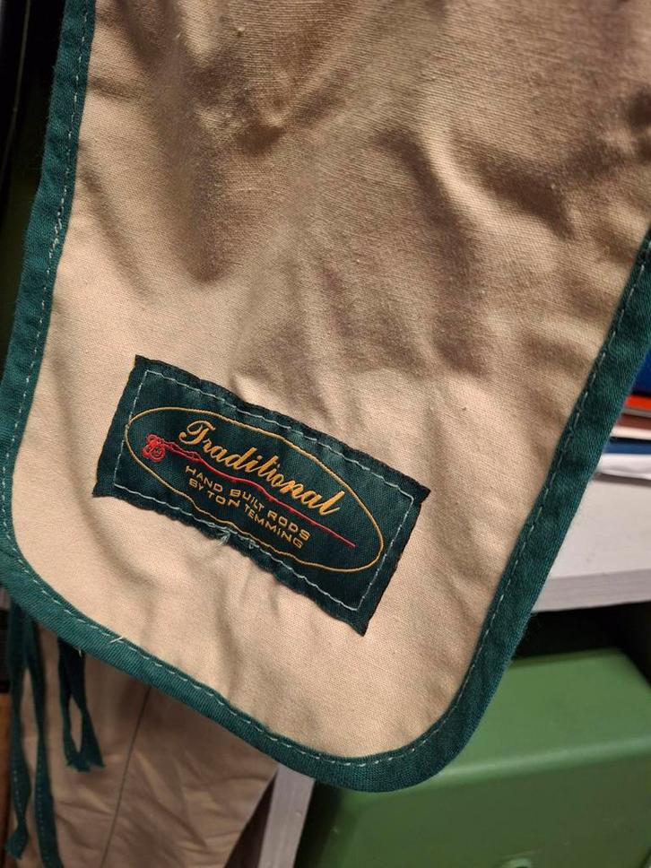 Ton Temming penhengel glas. 12ft, Watersport en Boten, Hengelsport | Karpervissen, Zo goed als nieuw, Werphengel, Ophalen