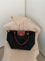 Longchamp origineel Le Pliage L niet intensief gebruikt, Overige merken, Gebruikt, Verzenden, Zwart