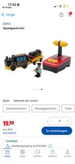 Lidl Speelgoedtrein met Afstandsbediening, Kinderen en Baby's, Speelgoed | Overig, Ophalen of Verzenden, Gebruikt, Jongen of Meisje