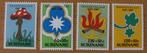 Rep-Suriname 536-539 serie padvinders., Verzenden, Postfris