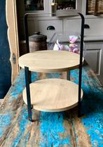 Trendy bamboe etagère / serveertoren - inklapbaar, Ophalen of Verzenden, Nieuw