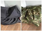 2 Fatboy Zitzakken - Zwart & Camouflage, Ophalen, Gebruikt, Zwart, Zitzak