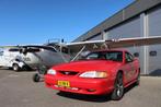 Ford Mustang 3.8 L 1997 Red USA with leather seats, Auto's, 1440 kg, Te koop, Geïmporteerd, 145 pk
