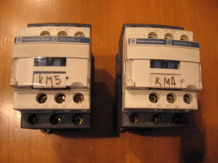 Telemecanique magneetschakelaar LC1D18 relais., Hobby en Vrije tijd, Elektronica-componenten, Gebruikt, Verzenden