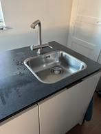 Keukenblok/eiland, Huis en Inrichting, Keuken | Complete keukens, Ophalen, Gebruikt, Overige materialen, Wit