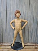 vintage etalagepop meisje 98 cm paspop kind, Ophalen