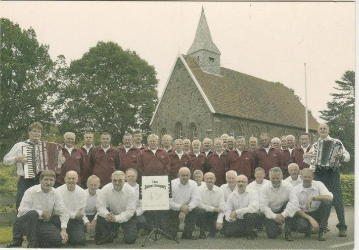 ZWEELOO Shantykoor The Sweel Singers voor de Kerk, Verzamelen, Ansichtkaarten | Nederland, Ongelopen, Drenthe, 1980 tot heden