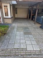 Tegels oprit grindtegels 60x40 en/of betontegels 30x30, Tuin en Terras, Tegels en Klinkers, Ophalen, Gebruikt, 10 m² of meer, Beton