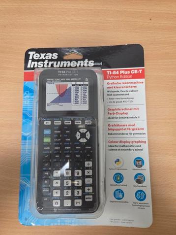 TI-84 Plus CE-T Python Rekenmachine – Nieuw in Doos beschikbaar voor biedingen