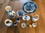 Diversen mix ‘delfts blauwe’ voorwerpen, Antiek en Kunst, Ophalen