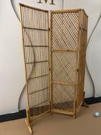 Kamerscherm scheidingswand rotan vintage bamboe bohemian, Ophalen, Zo goed als nieuw