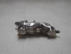 Zilveren vintage bedel hond teckel nr.1273, Sieraden, Tassen en Uiterlijk, Overige merken, Verzenden, Zo goed als nieuw, 1 bedel