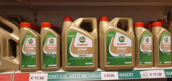 Castrol Edge 0w20 LL IV  Longlife motorolie 4 liter, Auto diversen, Onderhoudsmiddelen, Ophalen