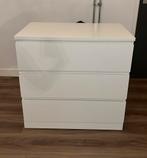 2x Ikea MALM Ladekast 3 lades, Huis en Inrichting, Ophalen, 50 tot 100 cm, Zo goed als nieuw, 3 of 4 laden