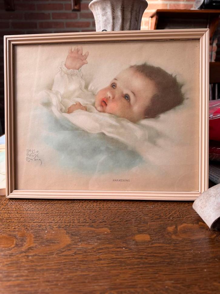 Vintage Bessie Pease Gutmann Print, Antiek en Kunst, Kunst | Tekeningen en Foto's, Ophalen